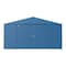 Arrow Storage Products Elite Galvalume Steel Premium Shed Storage Shed, 14 ft x 16 ft, Cool Grey EG1416BG - alternate 3
